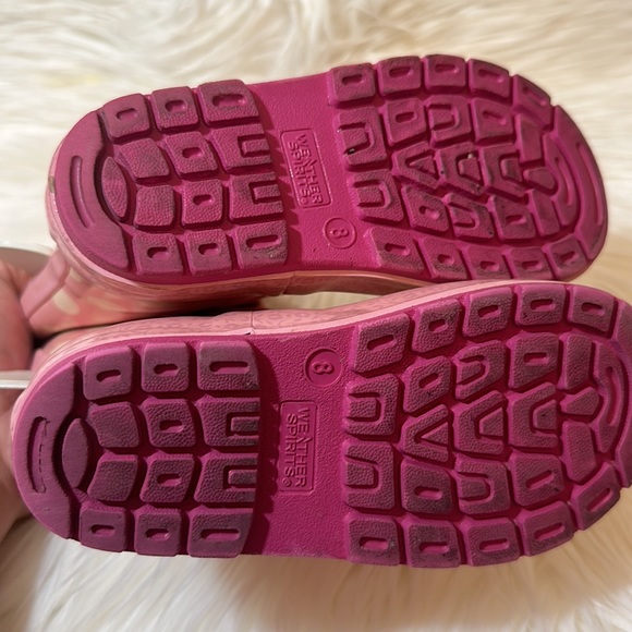 Cute Pink Cat Boots Size 8 - Picture 5 of 5